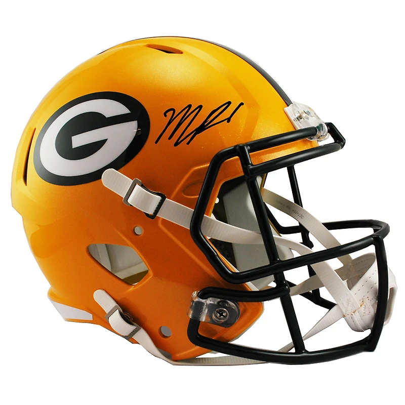 Casque Riddell Speed ​​autographié par Micah Parsons des Green Bay Packers