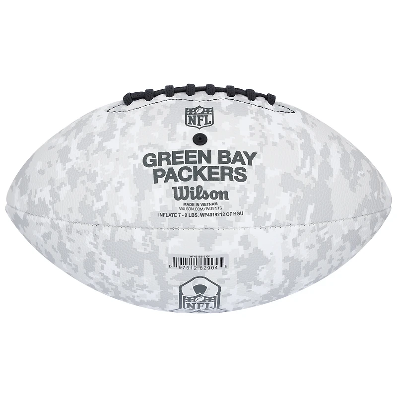 Micah Parsons Green Bay Packers Autographed Wilson 2024 Salute To Service Football