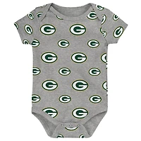 Newborn & Infant Green Bay Packers Team Starter 3-Pack Bodysuit Set