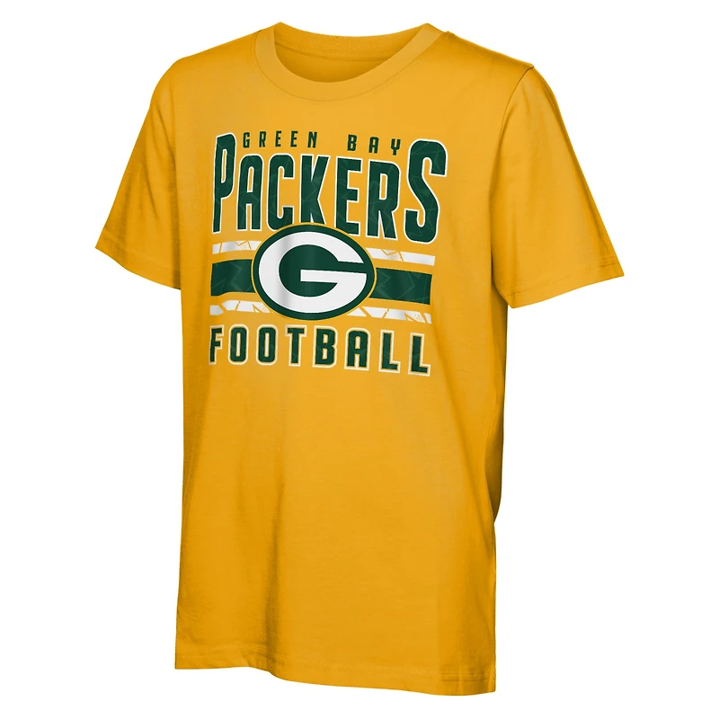 Ensemble combiné de t-shirts the Mix des Packers Green Bay préscolaires