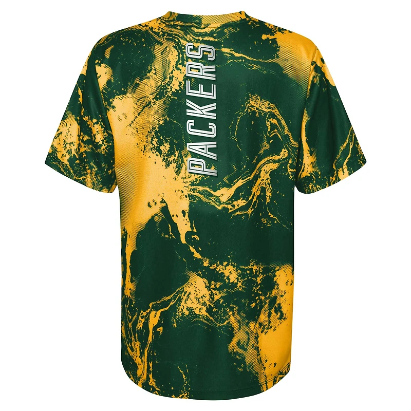 T-shirt préscolaire Green Bay Packers The Mix vert