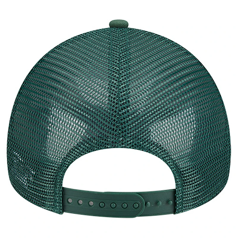 Casquette ajustable A-Frame 9FORTY des Packers de Green Bay pour enfants d'âge préscolaire New Era Green