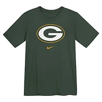 Preschool Nike Green Bay Packers Primary Logo Legend Performance T-Shirt