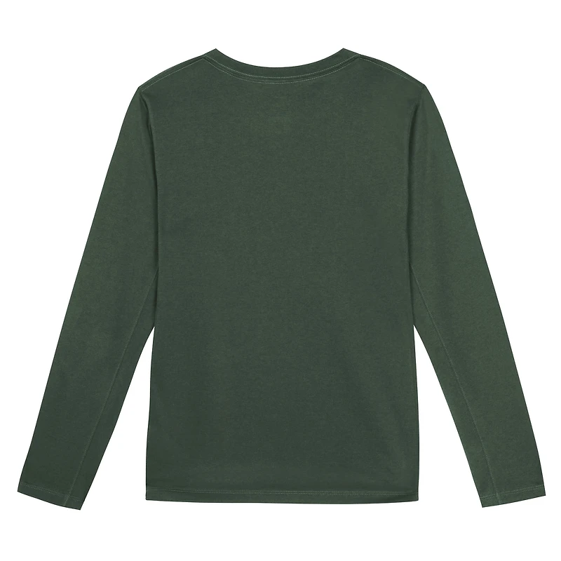 T-shirt de performance à manches longues Nike Green Bay Packers Primetime Legend Icon pour enfant