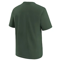 T-shirt Nike vert Green Bay Packers pour enfants d'âge préscolaire