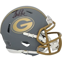 Mini-casque Riddell Slate Speed ​​autographié par Sterling Sharpe des Green Bay Packers