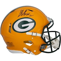 Casque authentique Riddell Speed ​​autographié par Sterling Sharpe des Green Bay Packers avec inscription « HOF 25 »