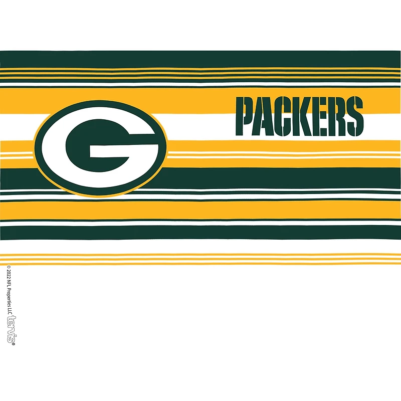 Packers de Green Bay Tervis 24oz. Gobelet classique à rayures Hype