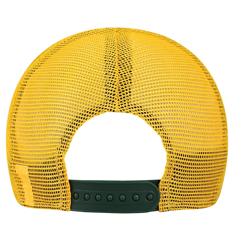 Toddler New Era  White/Green Green Bay Packers  Streak 9FORTY A-Frame Adjustable Hat