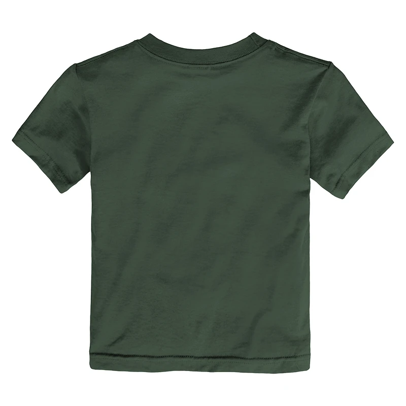 T-shirt Nike vert pour tout-petit avec logo des Green Bay Packers