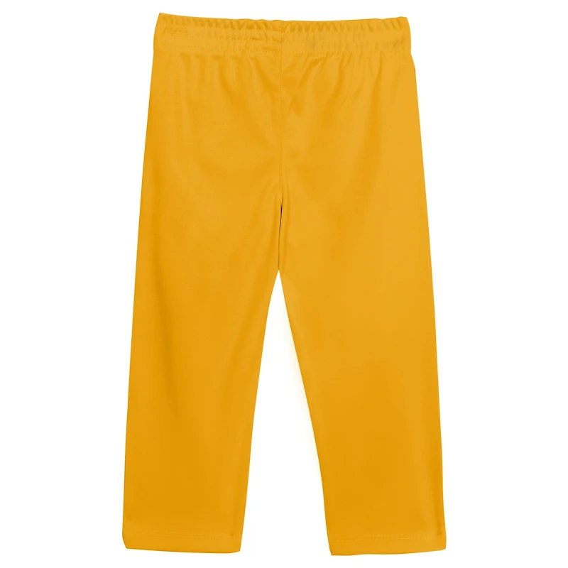 Toddler Outerstuff Green/Gold Green Bay Packers Red Zone V-Neck T-Shirt & Pants Set