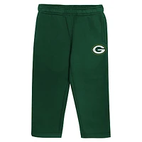 Toddler Outerstuff Green Bay Packers Lineman Fleece Hoodie & Pants Set