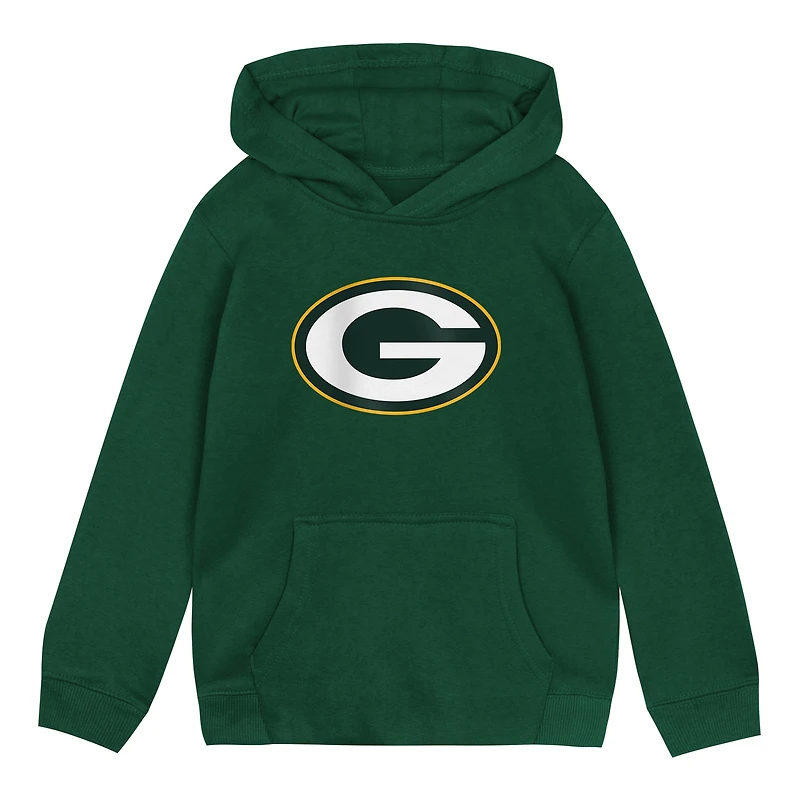 Toddler Outerstuff Green Bay Packers Primary Logo Fleece Hoodie