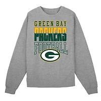 Ensemble sweat-shirt et pantalon Green Bay Packers gris chiné pour tout-petit