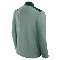 Veste unisexe à fermeture éclair intégrale ton sur Front Office des Packers de Green Bay Fanatics Vert/Vert chiné