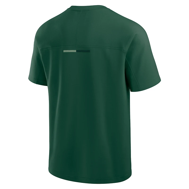 T-shirt unisexe Fanatics Green Bay Packers Elements Flex Tri-Blend vert