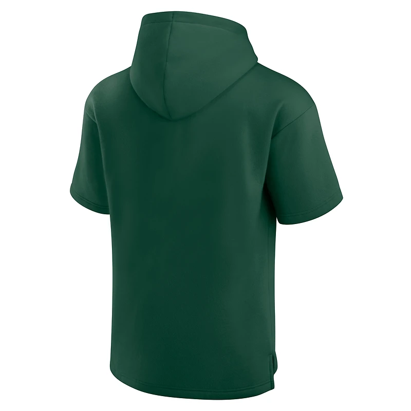 Sweat à capuche unisexe manches courtes Fanatics Green Bay Packers Elements Ready