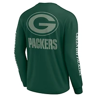 T-shirt unisexe à manches longues Fanatics Green Bay Packers Elements Strive