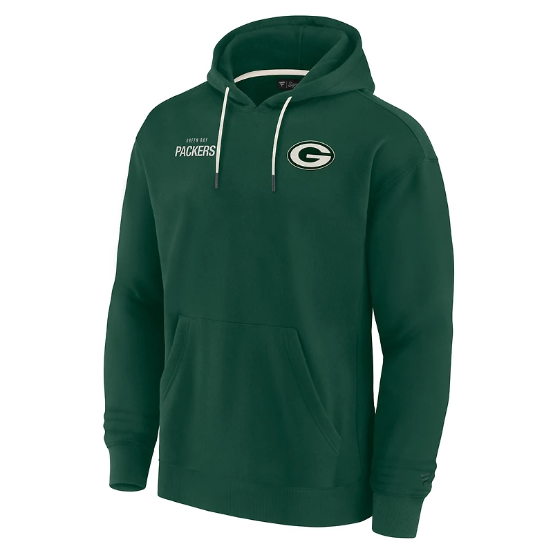 Sweat à capuche unisexe Fanatics Green Bay Packers Elements en polaire ultra douce