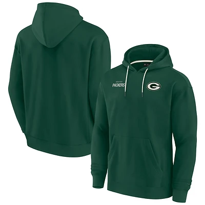 Sweat à capuche unisexe Fanatics Green Bay Packers Elements en polaire ultra douce