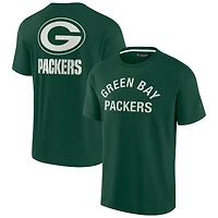 T-shirt unisexe Fanatics Green Bay Packers Elements super doux à manches courtes