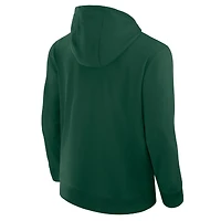 Sweat à capuche unisexe Fanatics Green Bay Packers Front Office entièrement zippé