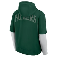 Unisex Fanatics  Green Bay Packers Sleek Elements Pullover Hoodie