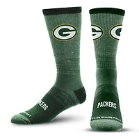 Unisex For Bare Feet  Green Bay Packers Team Tonal Crew Socks