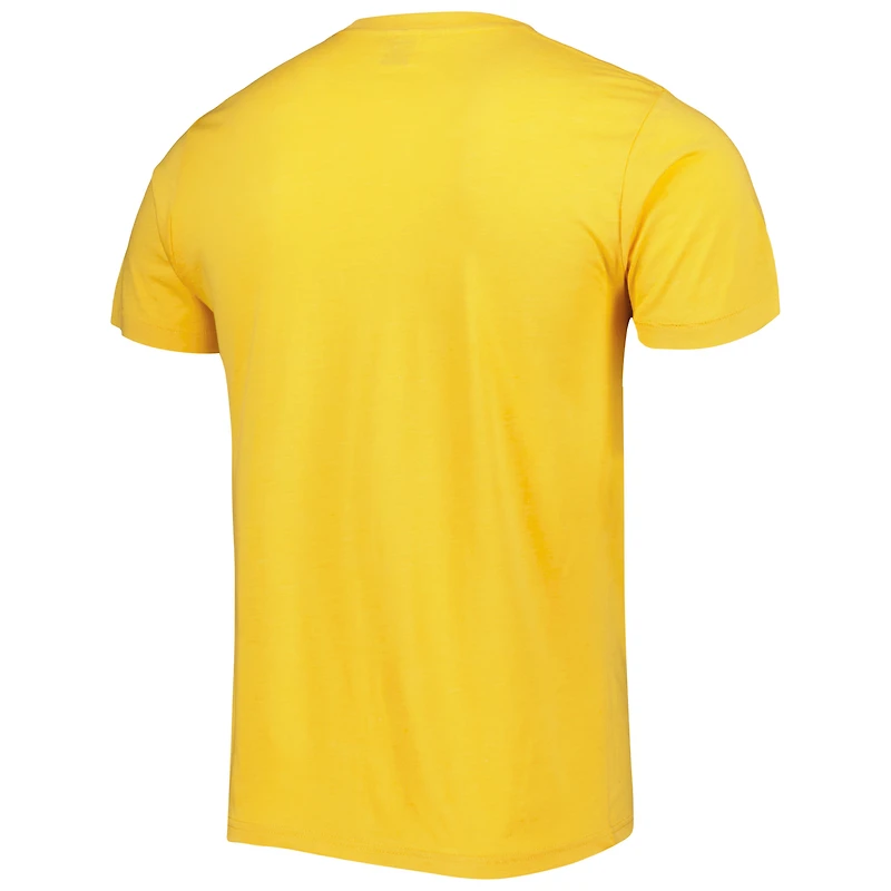 T-shirt unisexe Hommage à Aaron Rodgers et Jones, couleur or chiné, Green Bay Packers, NFL Jam Tri-Blend