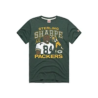 T-shirt unisexe hommage Sterling Sharpe Green Bay Packers HOF Player Graphic Tri-Blend