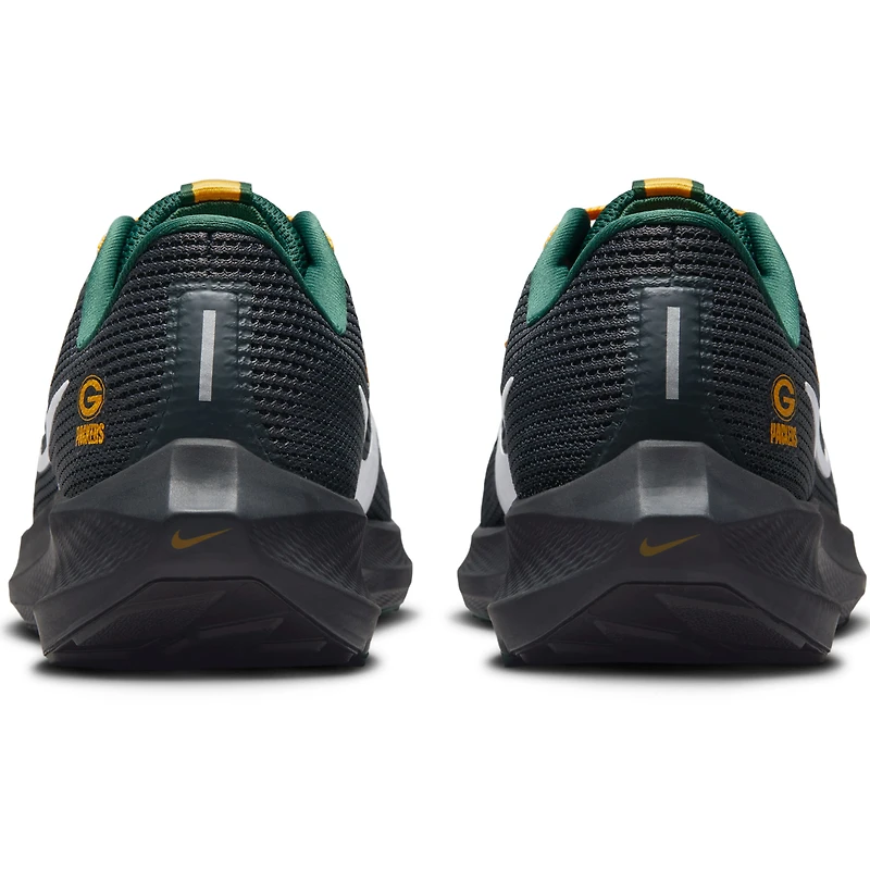 Chaussure de course unisexe Nike Anthracite Green Bay Packers Zoom Pegasus 40