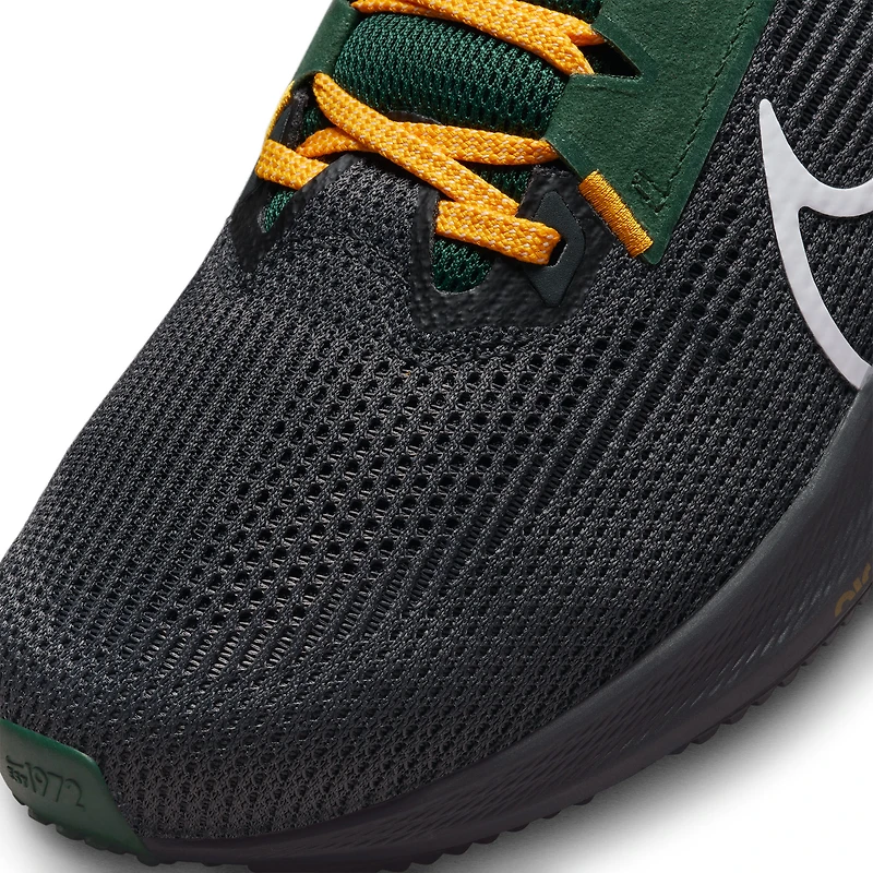 Chaussure de course unisexe Nike Anthracite Green Bay Packers Zoom Pegasus 40