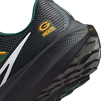 Chaussure de course unisexe Nike Anthracite Green Bay Packers Zoom Pegasus 40