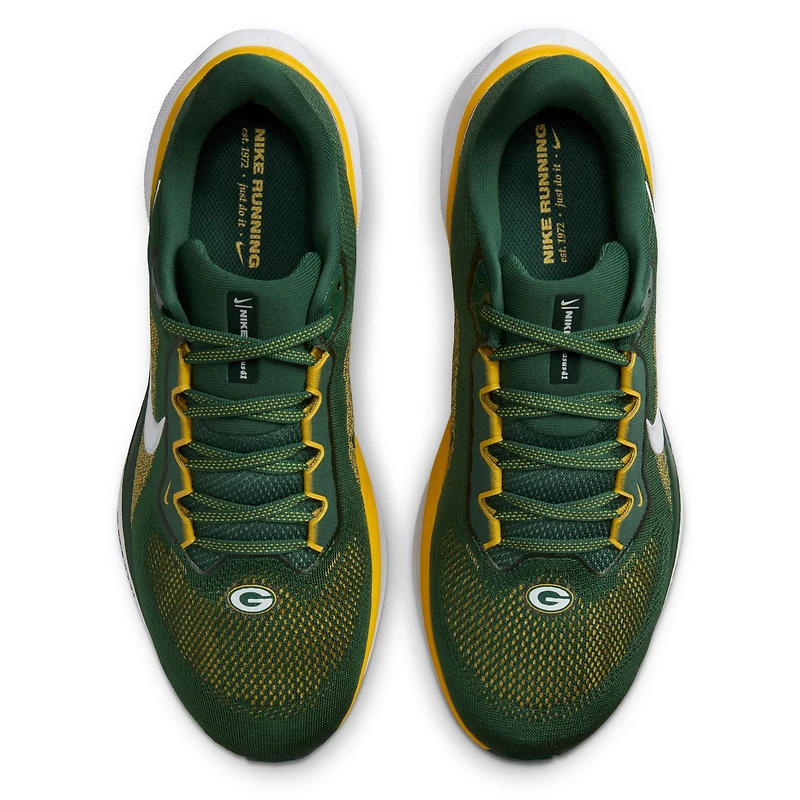 Unisex Nike Green Bay Packers Zoom Pegasus 41 Running Shoes