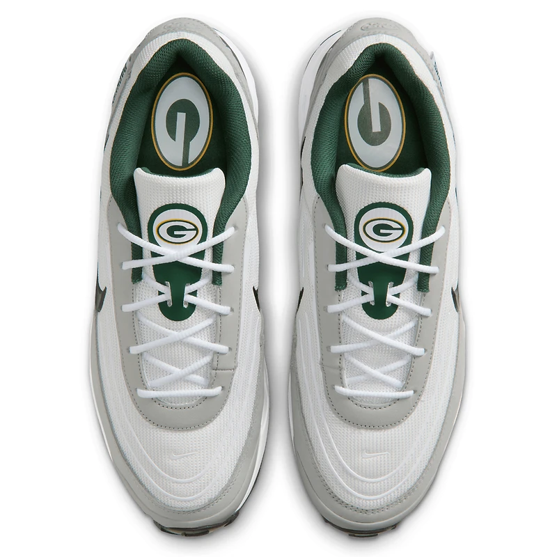 Unisex Nike White Green Bay Packers Air Max Verse Sneakers