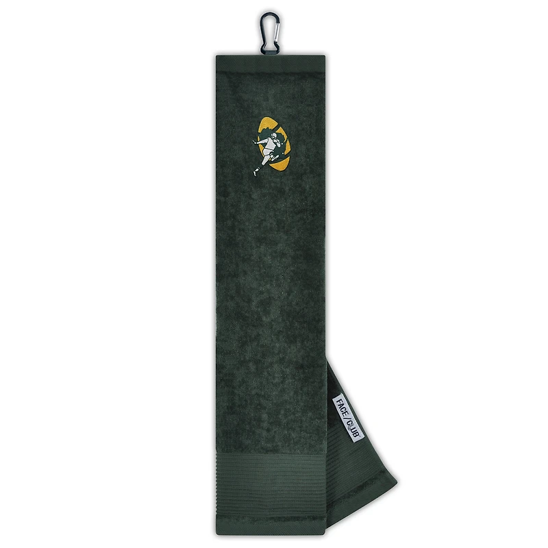 WinCraft Green Bay Packers Serviette de golf à trois volets Face/Club