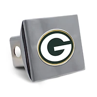 WinCraft Green Bay Packers Premium Metal Hitch Cover