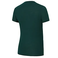 Ensemble pyjama en flanelle avec t-shirt et pantalon Avondale des Packers de Green Bay pour femmes Concepts Sport Green/Gold