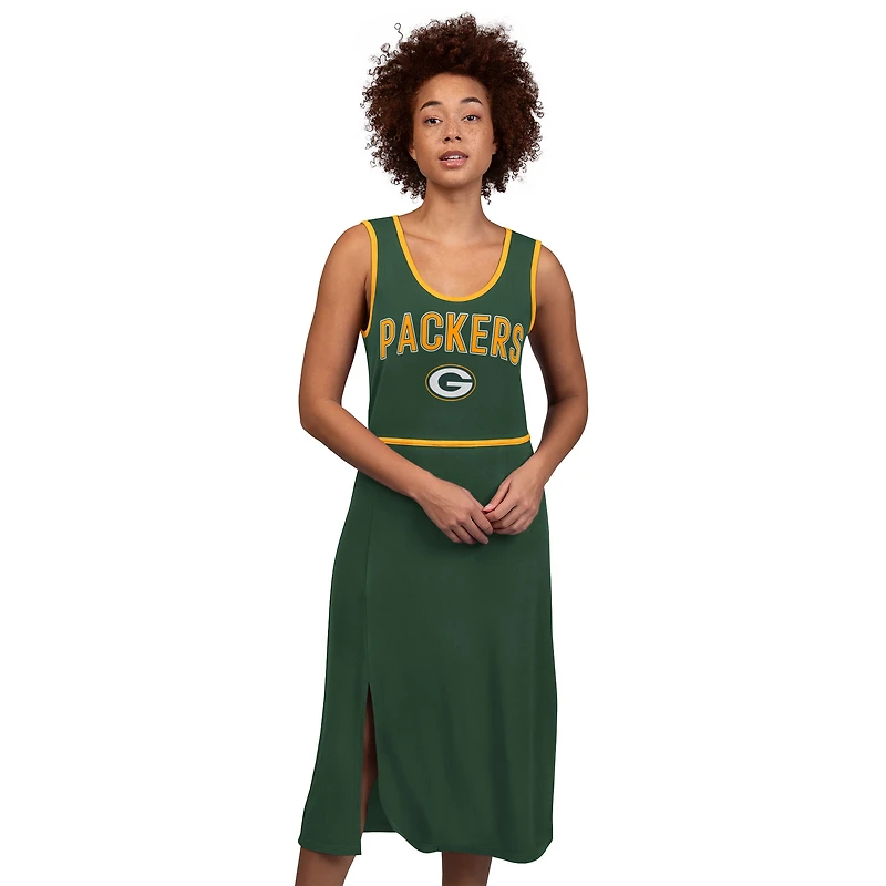 Robe longue G-III 4Her pour femme par Carl Banks Green Bay Packers Center Field