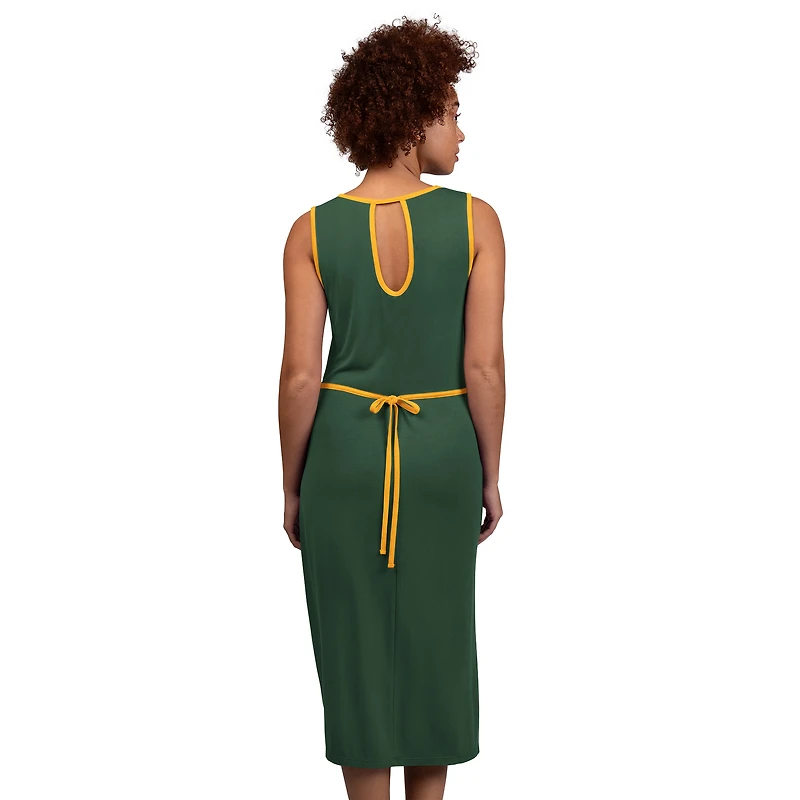 Robe longue G-III 4Her pour femme par Carl Banks Green Bay Packers Center Field