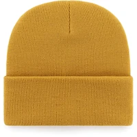 Women's '47  Gold Green Bay Packers Haymaker Cuffed Knit Hat