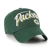 Casquette ajustable Ariana Clean Up des Packers de Green Bay pour femme, modèle 47