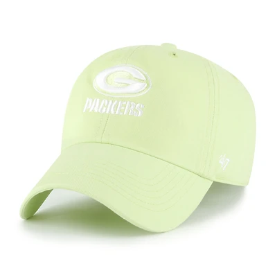 Women's '47 Green Green Bay Packers Bright Side Clean Up Adjustable Hat