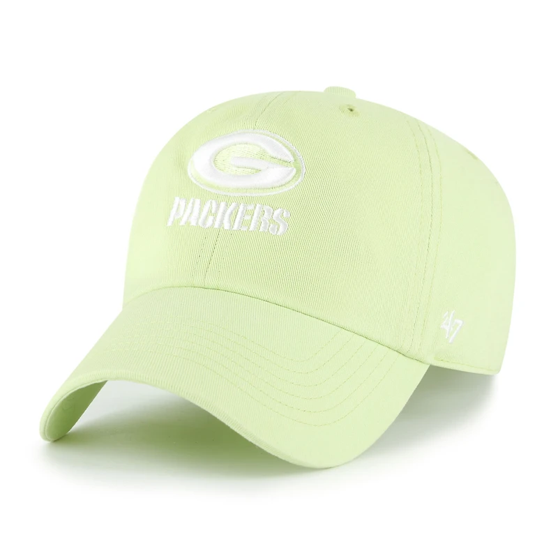 Women's '47 Green Green Bay Packers Bright Side Clean Up Adjustable Hat
