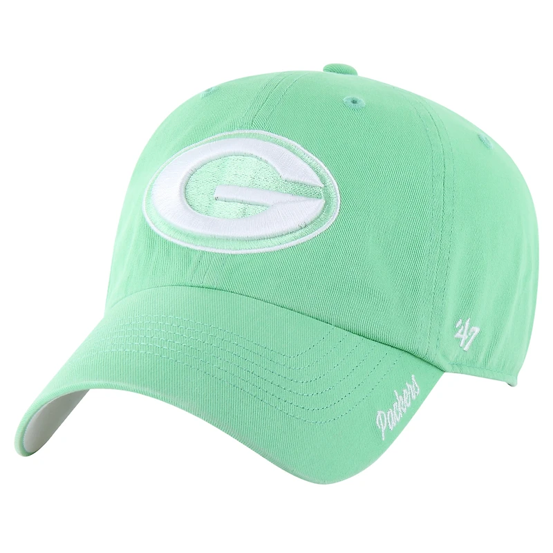 Casquette ajustable Luminance Cheer Clean Up des Packers de Green Bay pour femme '47 Green