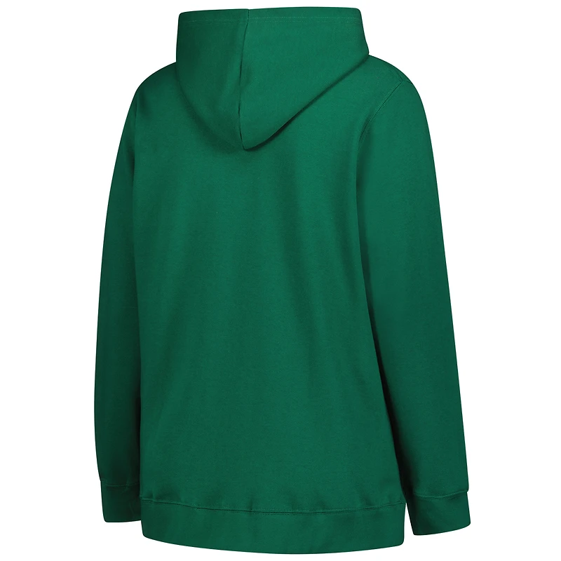 Sweat à capuche Whirlwind Naomi vert '47 pour femme, grande taille, des Packers de Green Bay