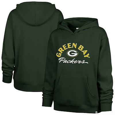 Women's '47 Green Bay Packers Whirlwind Naomi Pullover Hoodie