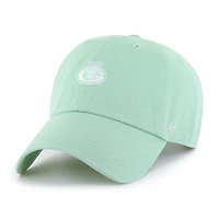 Women's '47  Light Green Green Bay Packers Base Runner Ballpark Clean Up Adjustable Hat