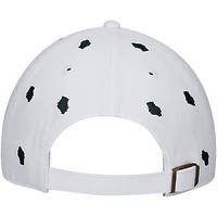 Women's '47 White Green Bay Packers Confetti Clean Up Adjustable Hat