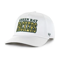Casquette ajustable Outspoken Hitch blanche 47 des Green Bay Packers pour femme